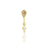 Leilani with Champagne CZ — Junipurr