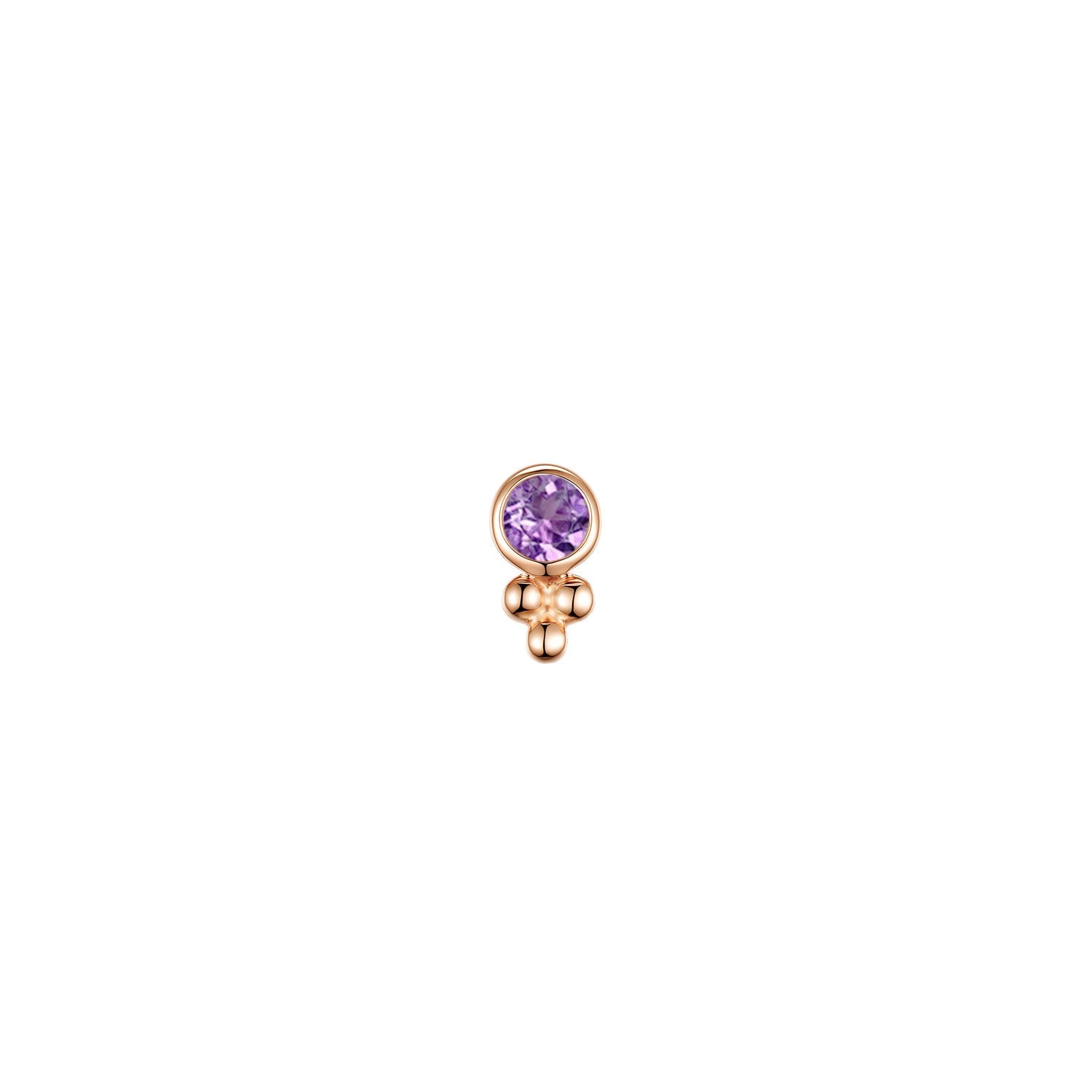 Lex - Round Faceted Gemstone