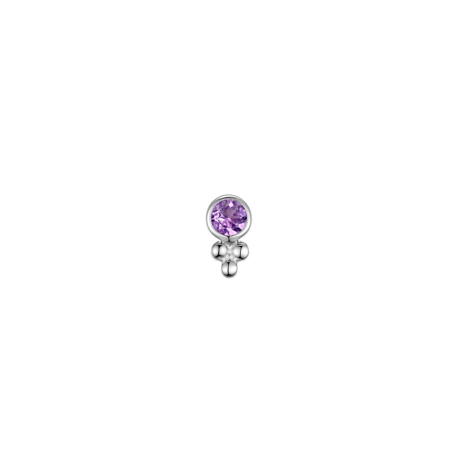 Lex - Round Faceted Gemstone