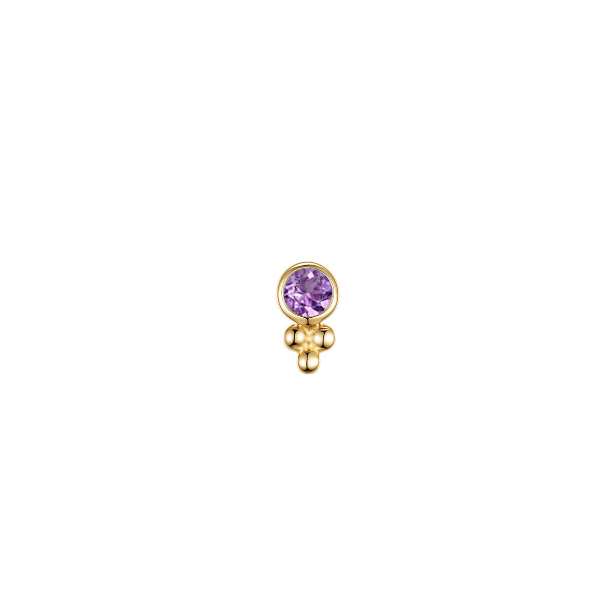 Lex - Round Faceted Gemstone