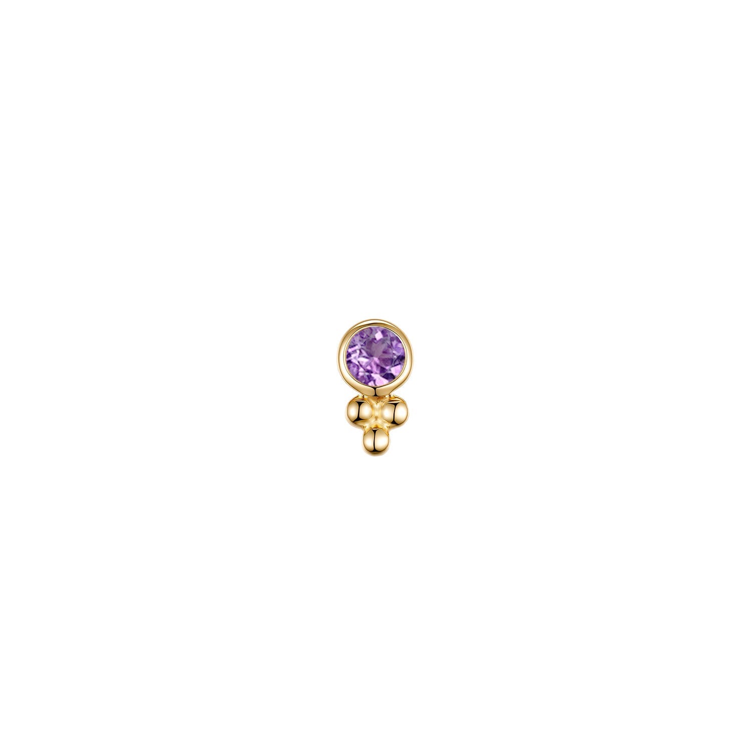 Lex - Round Faceted Gemstone