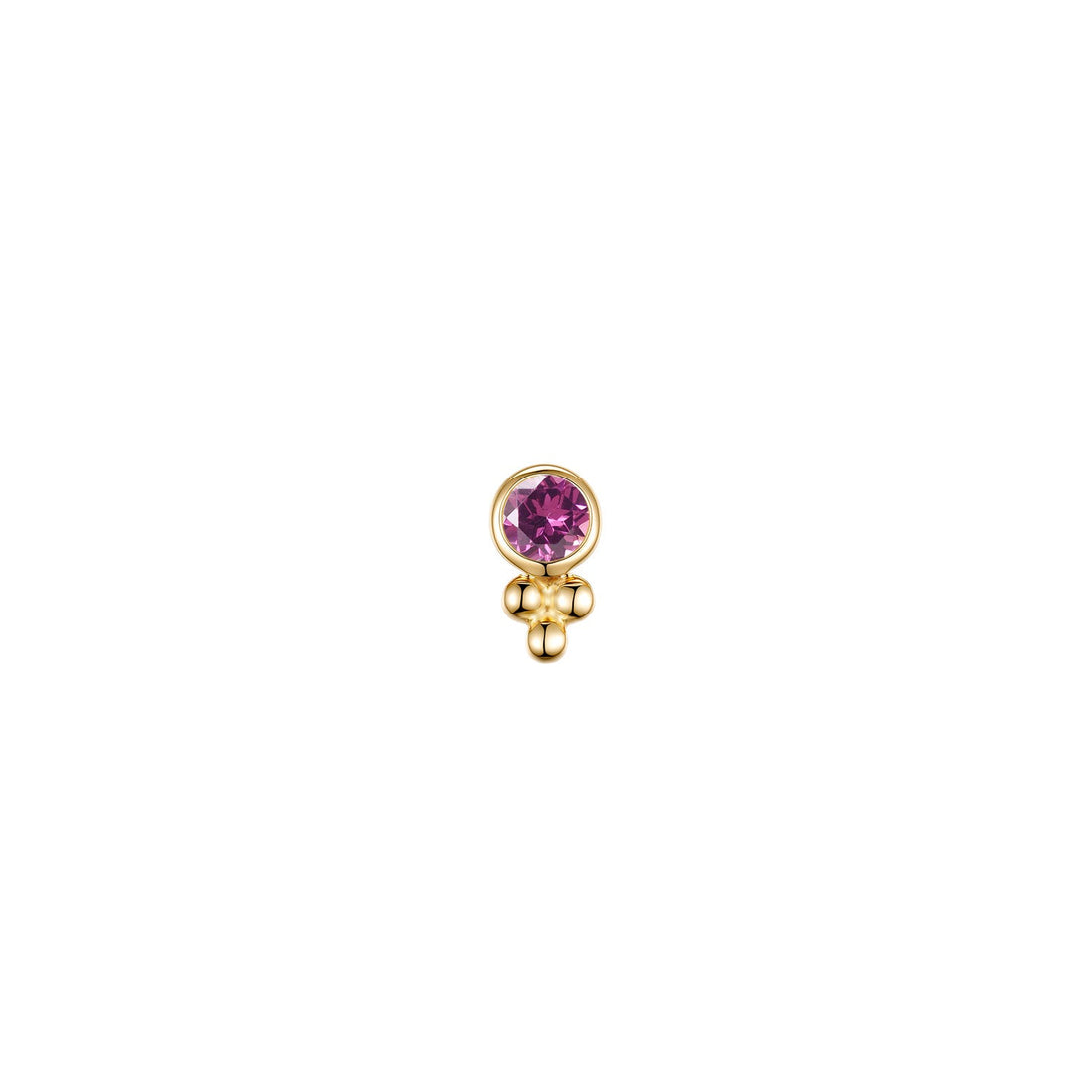 Lex - Round Faceted Gemstone