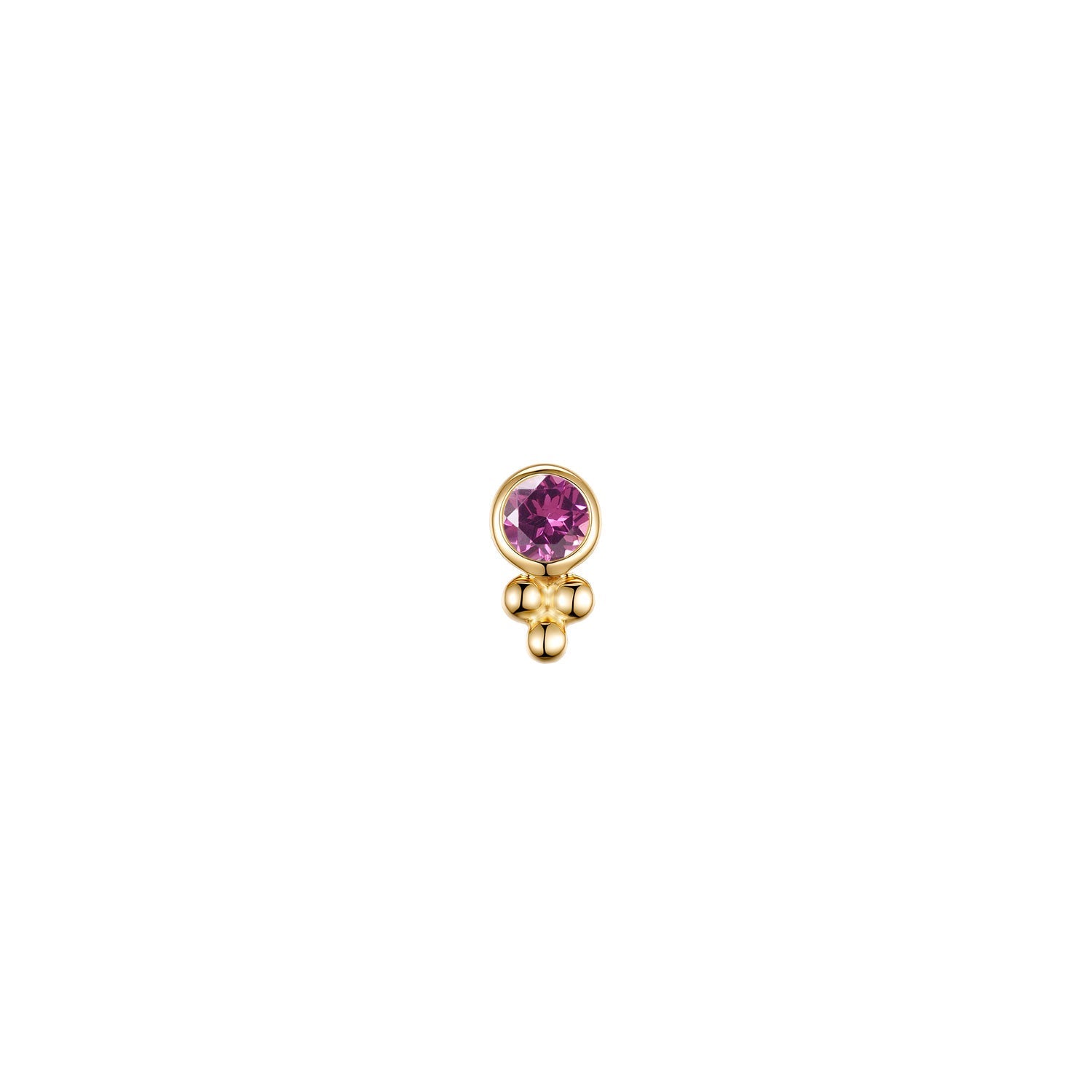 Lex - Round Faceted Gemstone