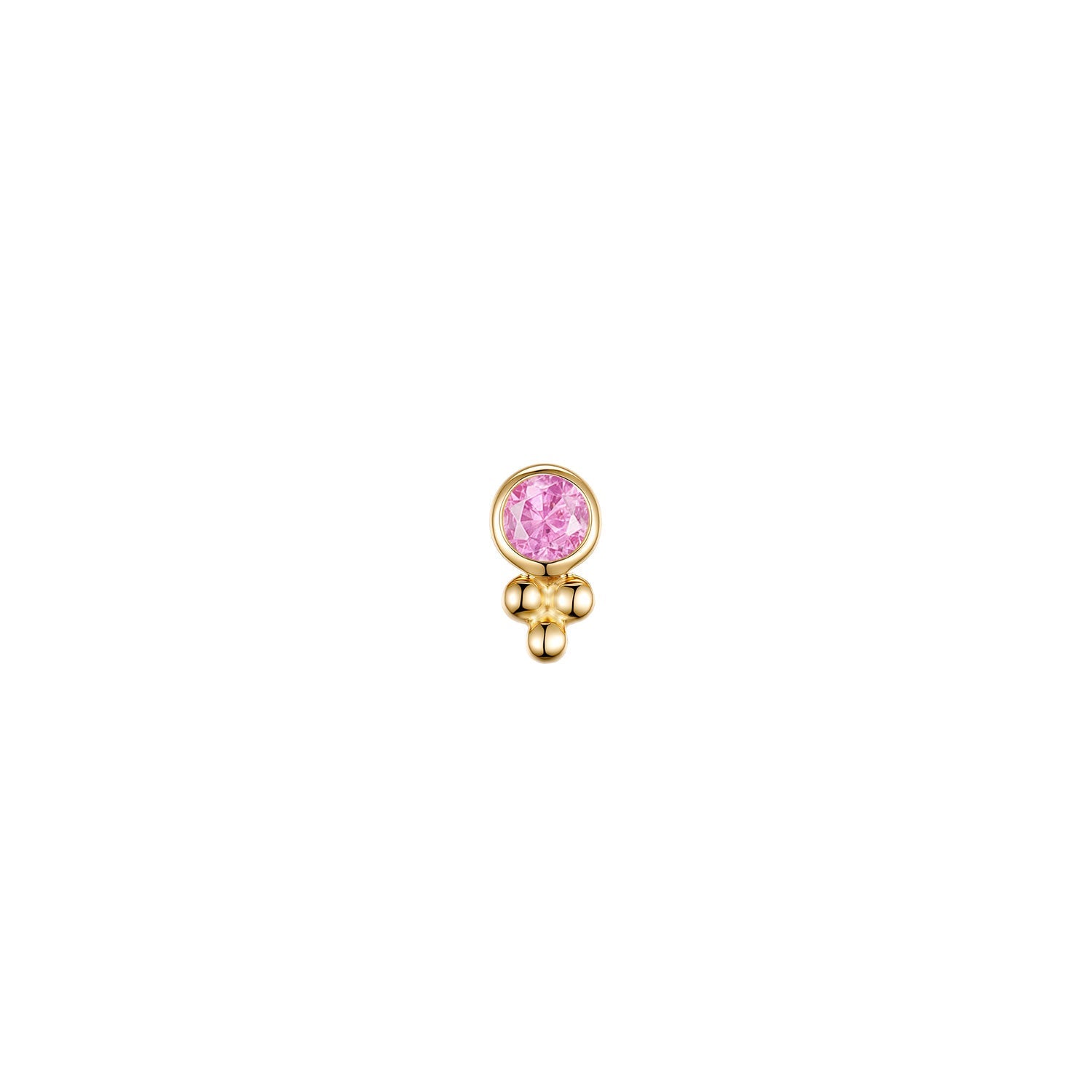 Lex - Round Faceted Gemstone