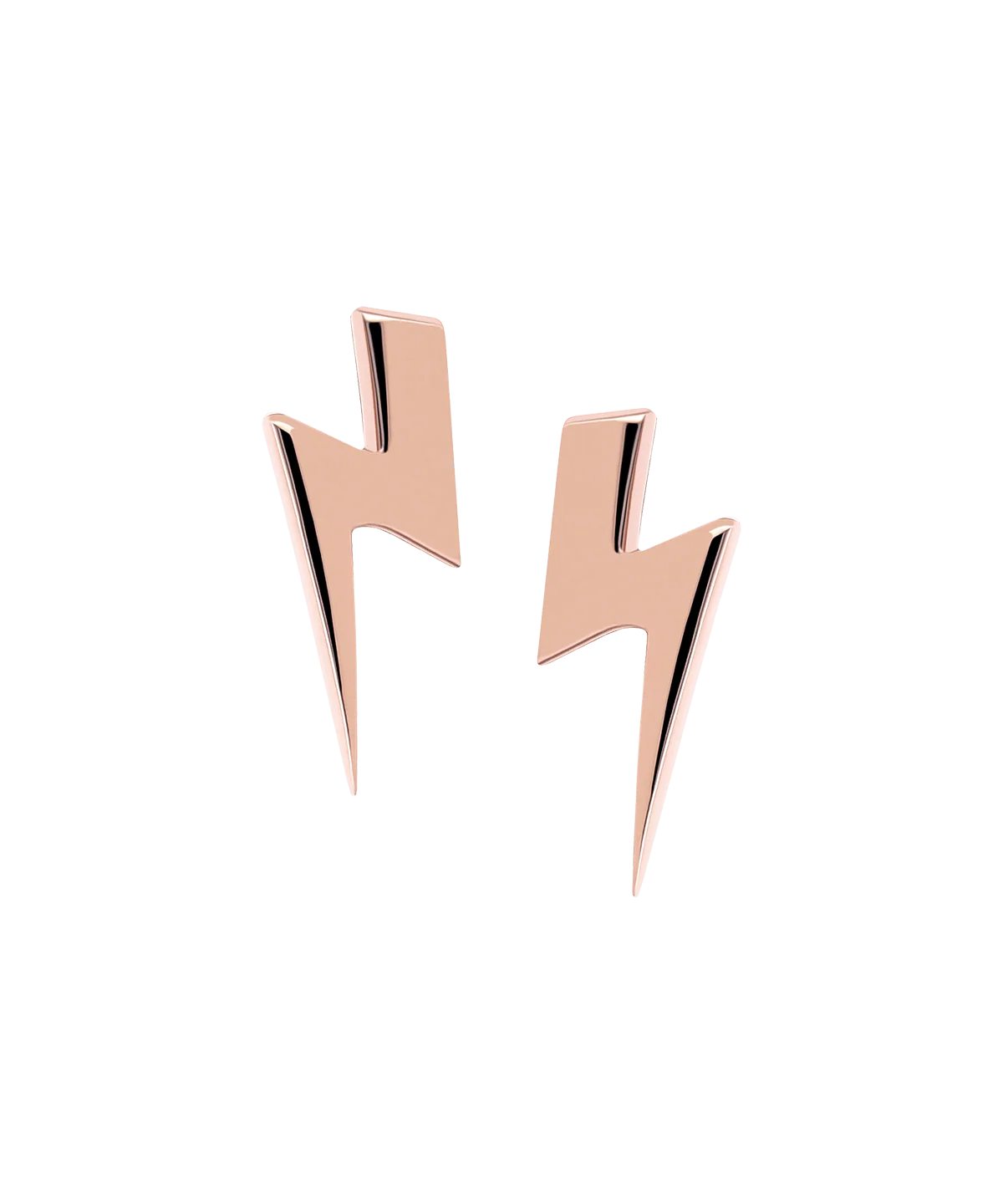 Gold Lightning Bolt End from Anatometal