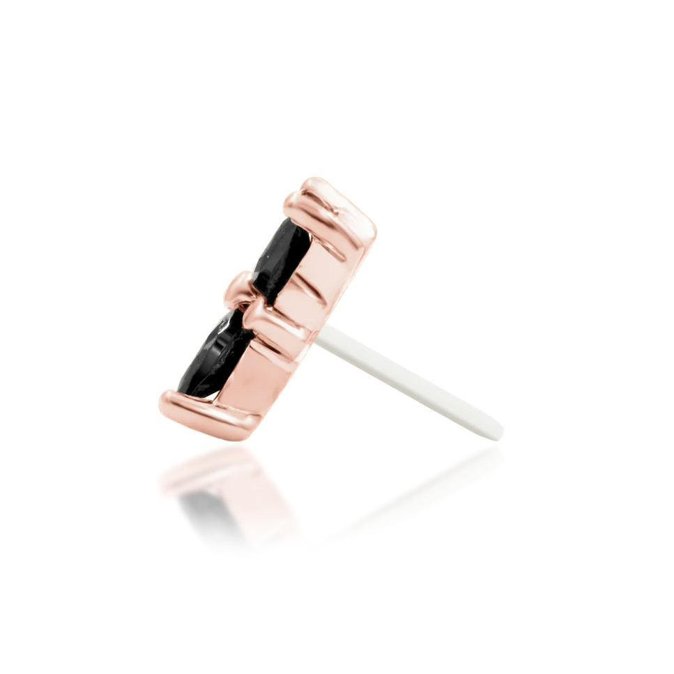Lillianna with Black CZ — Junipurr