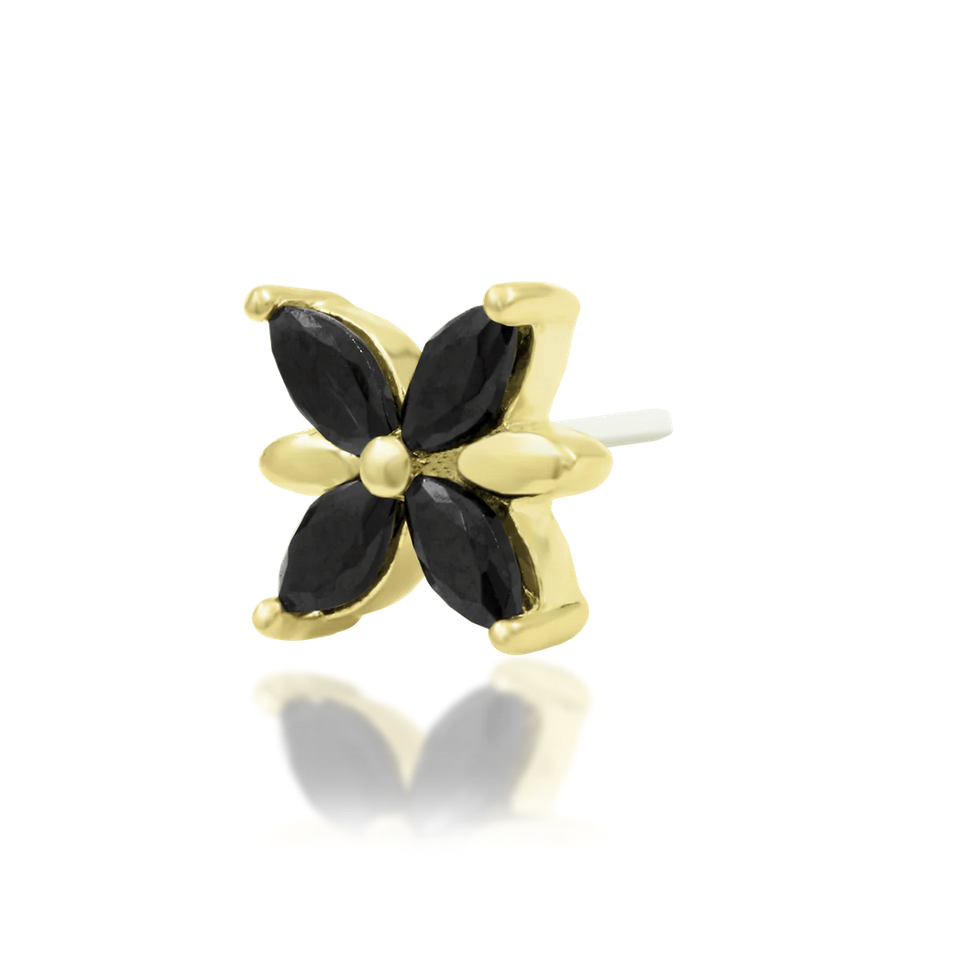 Lillianna with Black CZ — Junipurr