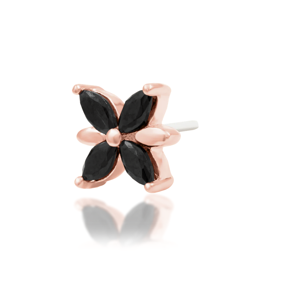 Lillianna with Black CZ — Junipurr