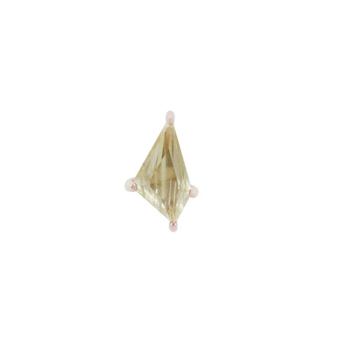 Limelight with Rutilated Quartz — Buddha
