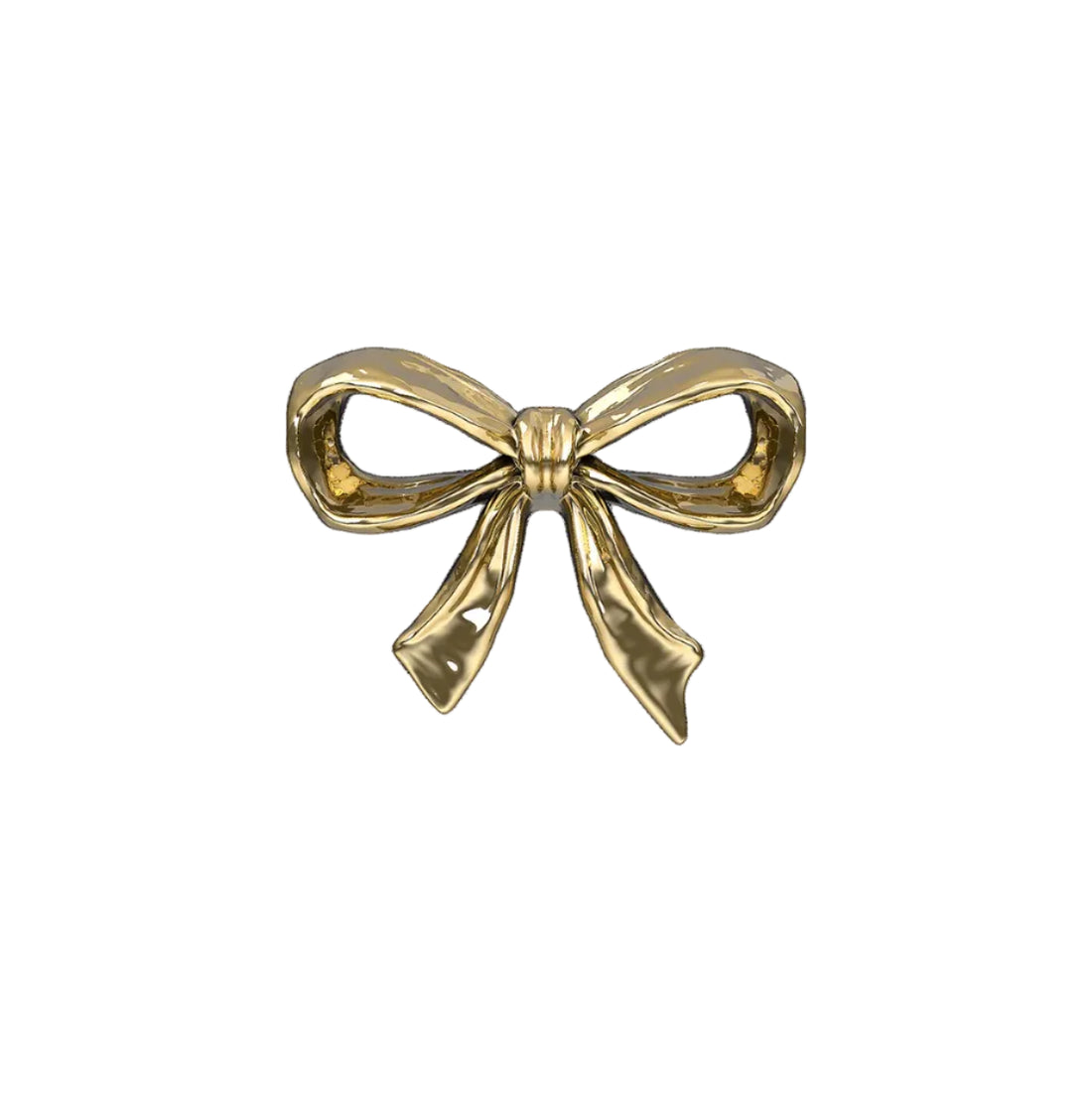 Gold Lovelee Bow 1 End — Anatometal