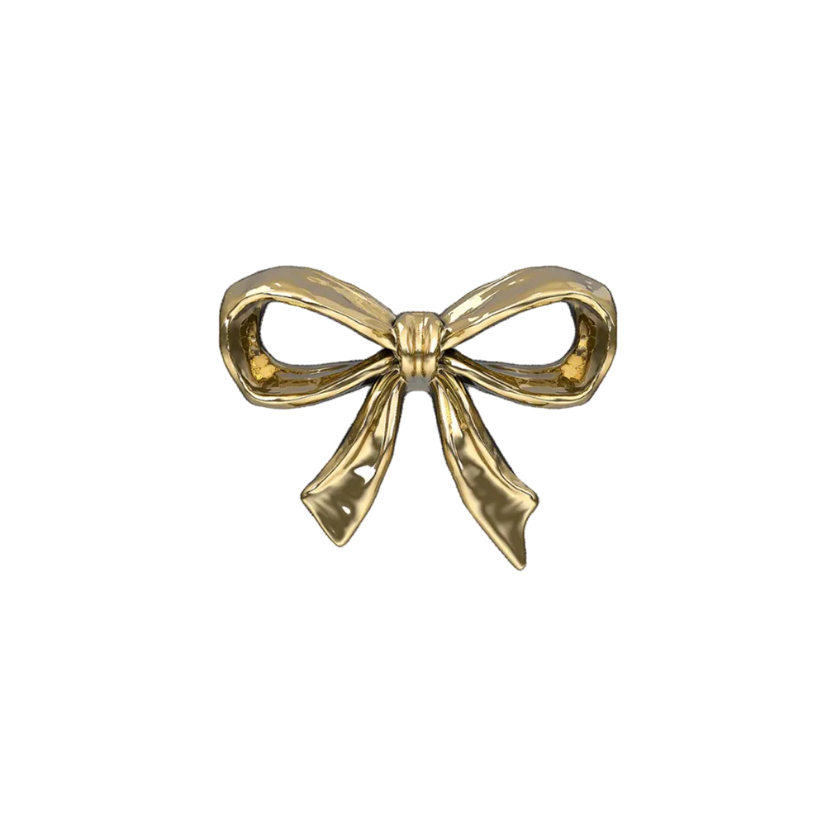 Gold Lovelee Bow 1 End from Anatometal