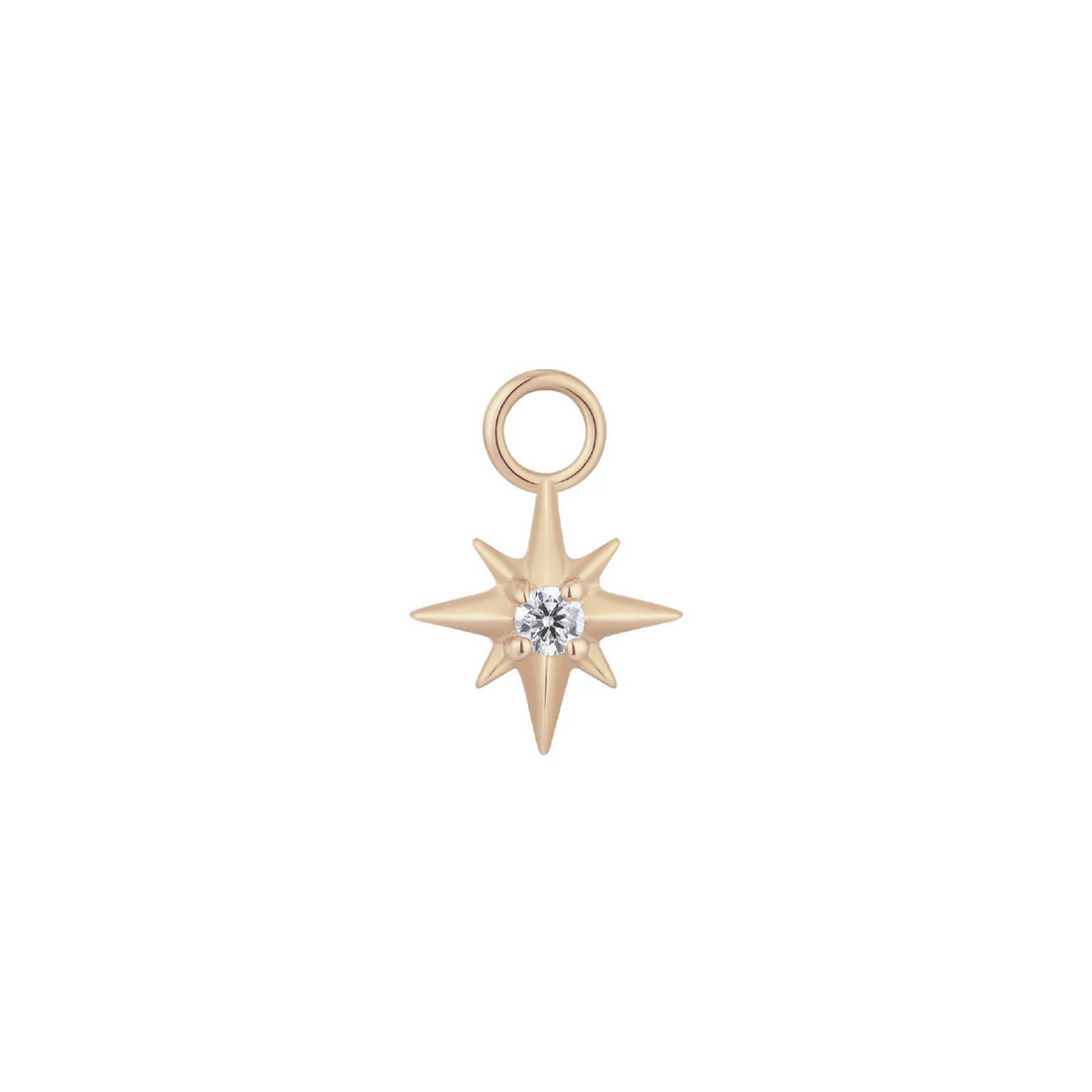 Luminary Charm with CZ — Buddha