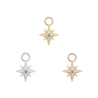 Luminary Charm with CZ — Buddha
