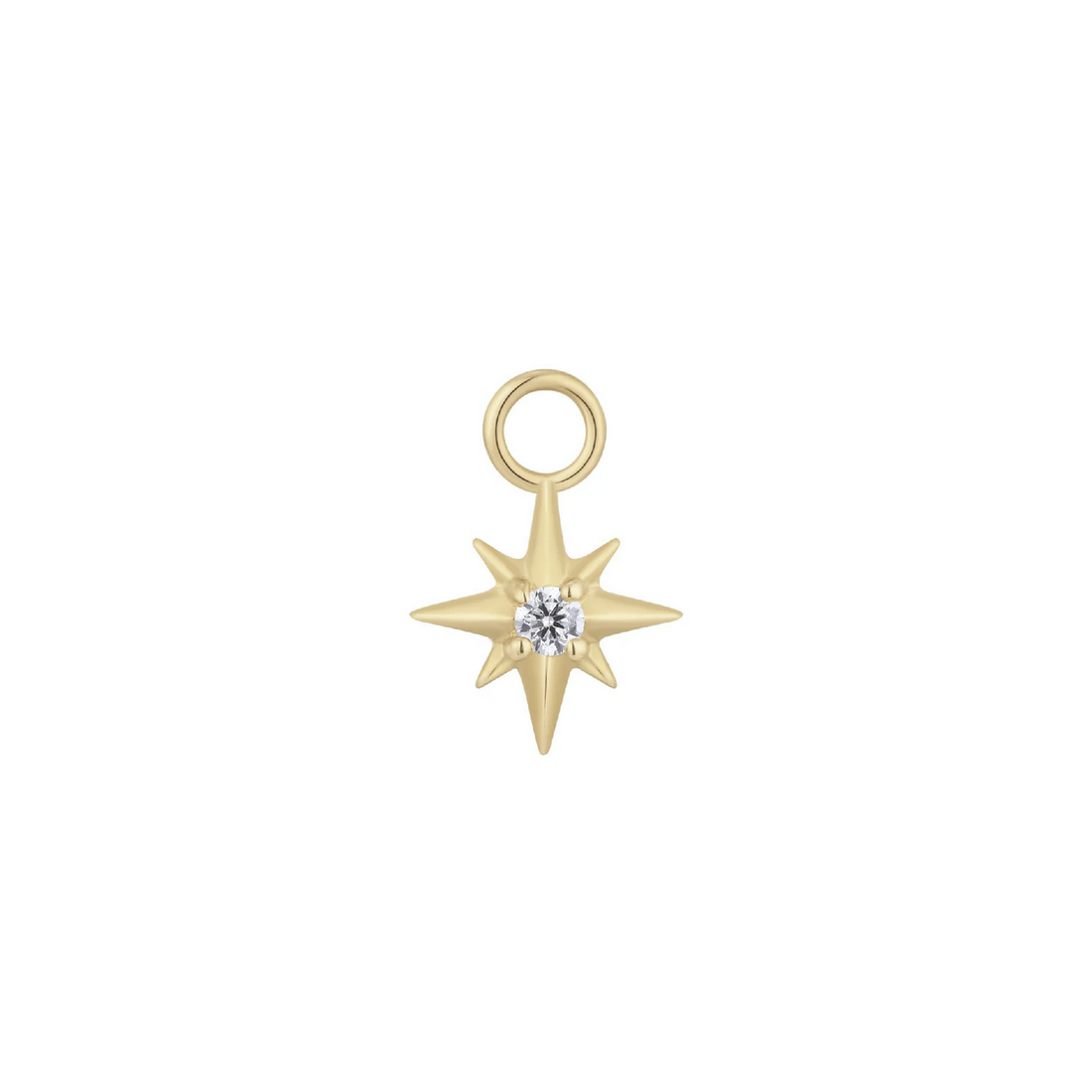 Luminary Charm with CZ — Buddha
