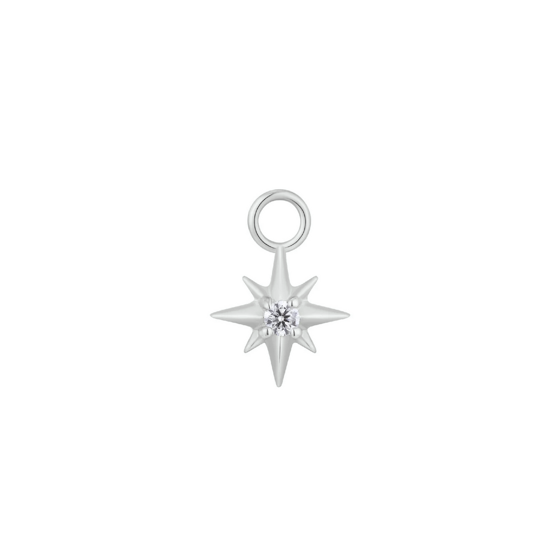 Luminary Charm with CZ — Buddha
