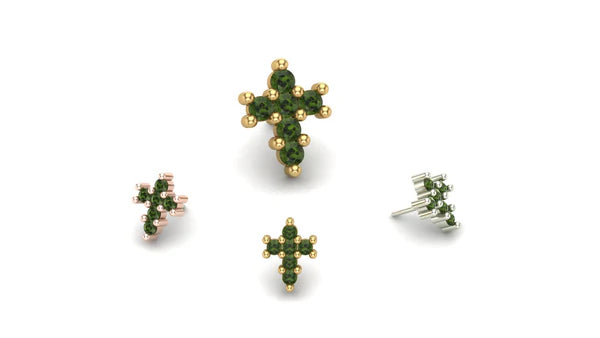 Cross Gemstone From Mushroom — M.US.HROOM