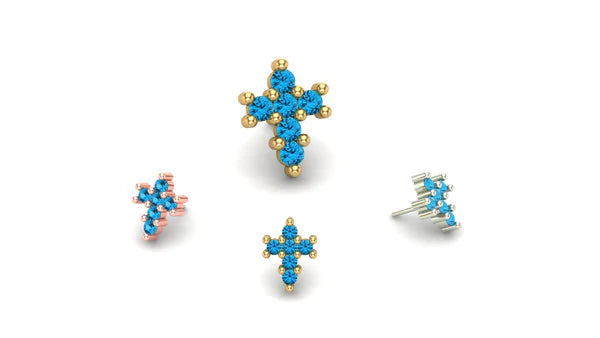Cross Gemstone From Mushroom — M.US.HROOM