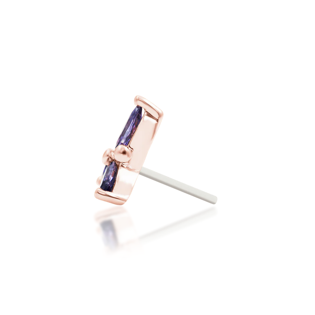 Mabel from Junipurr White and Rose Gold (Vault) — Junipurr