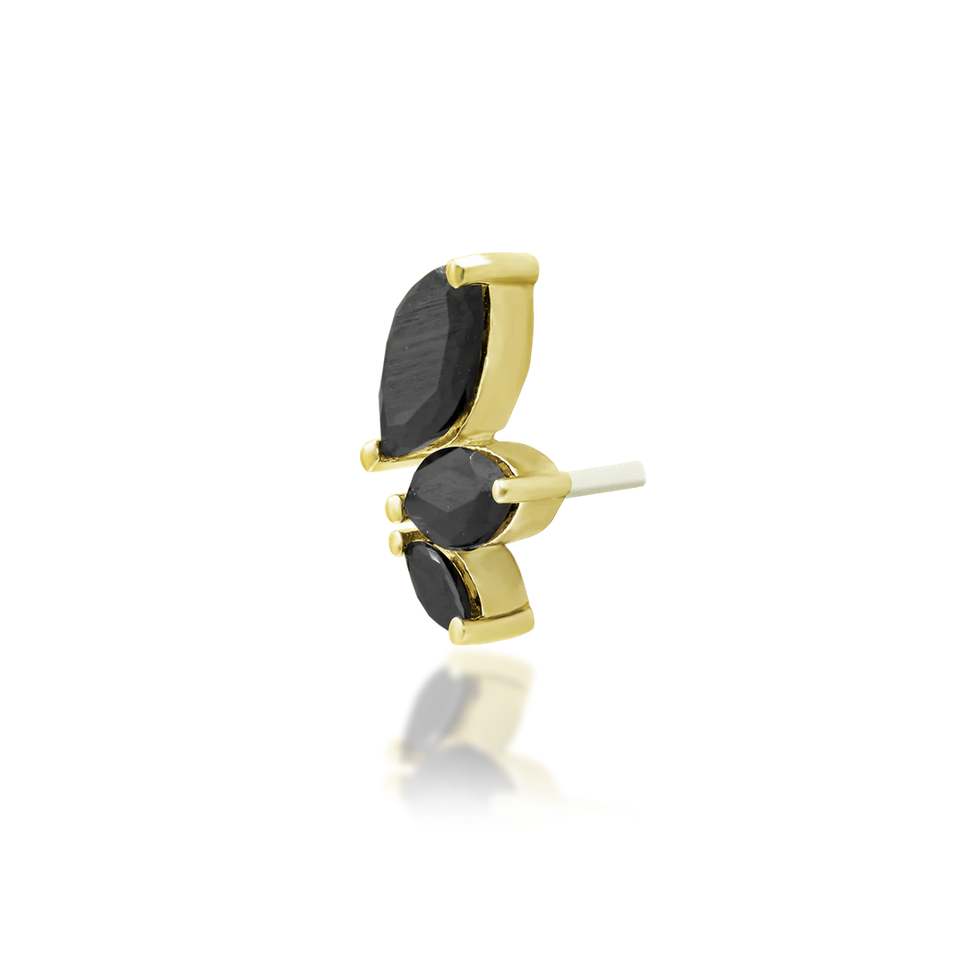 Malice with Black CZ — Junipurr
