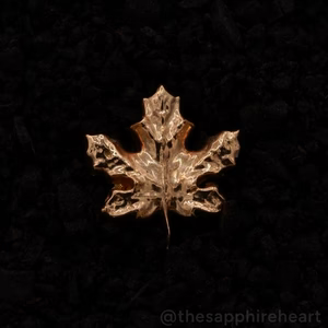 Gold Maple Leaf End — Anatometal
