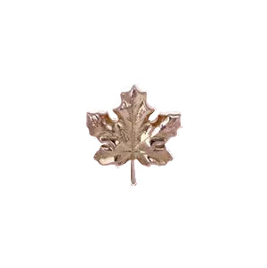 Gold Maple Leaf End from Anatometal