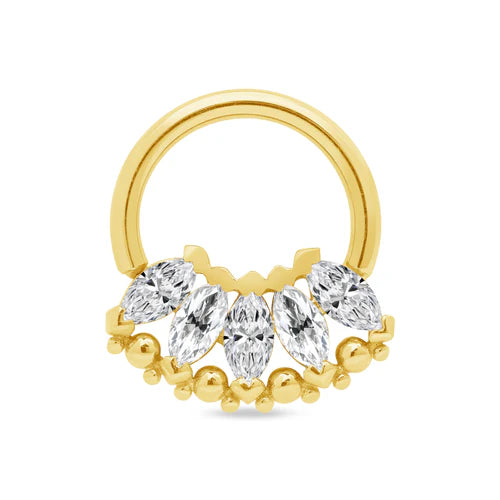 Marquise Beauty Seamless Ring — Norvoch