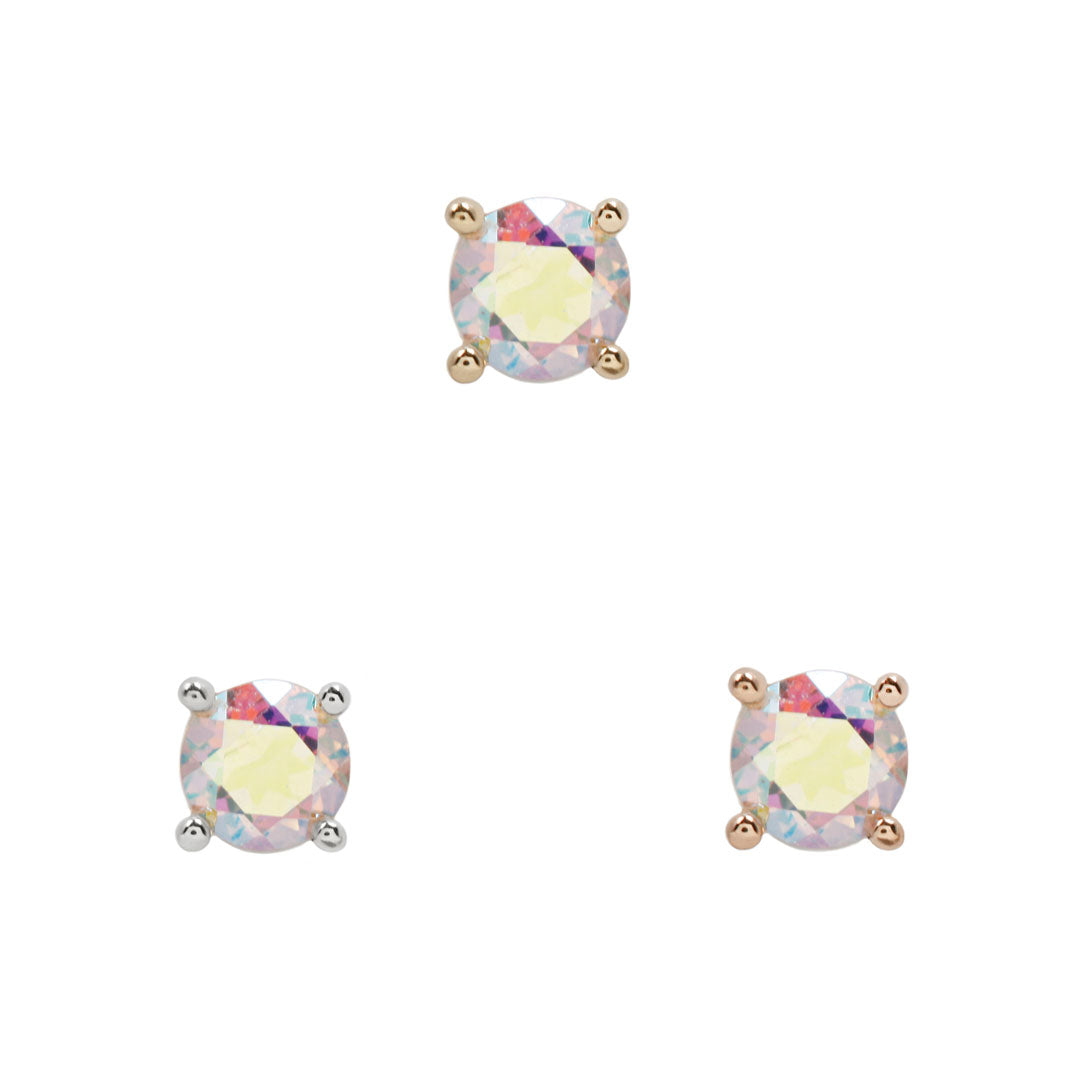 Prong Gem with Mercury Mist Topaz - Buddha Jewelry