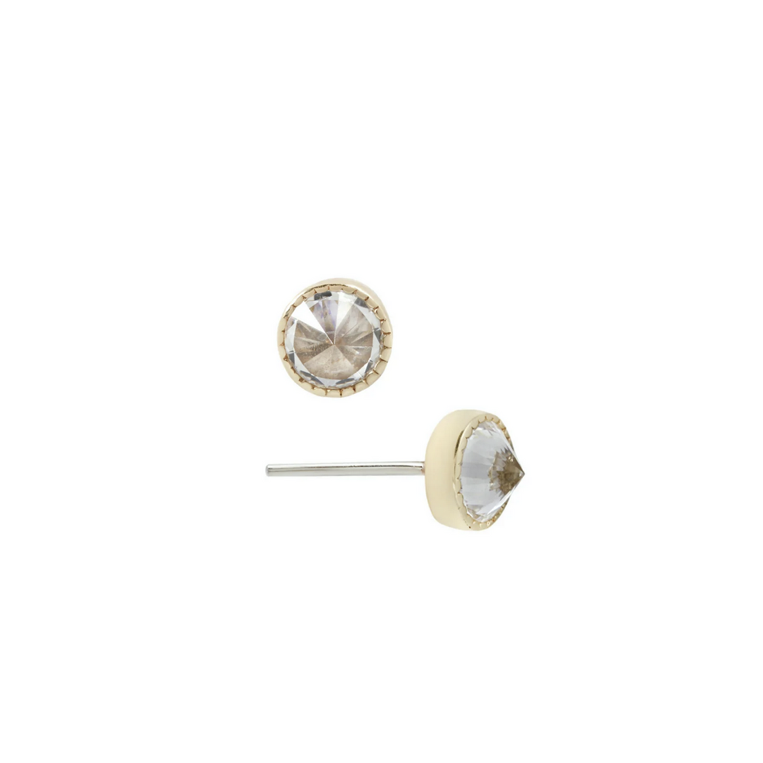 Millgrain Reverse Set CZ — Buddha