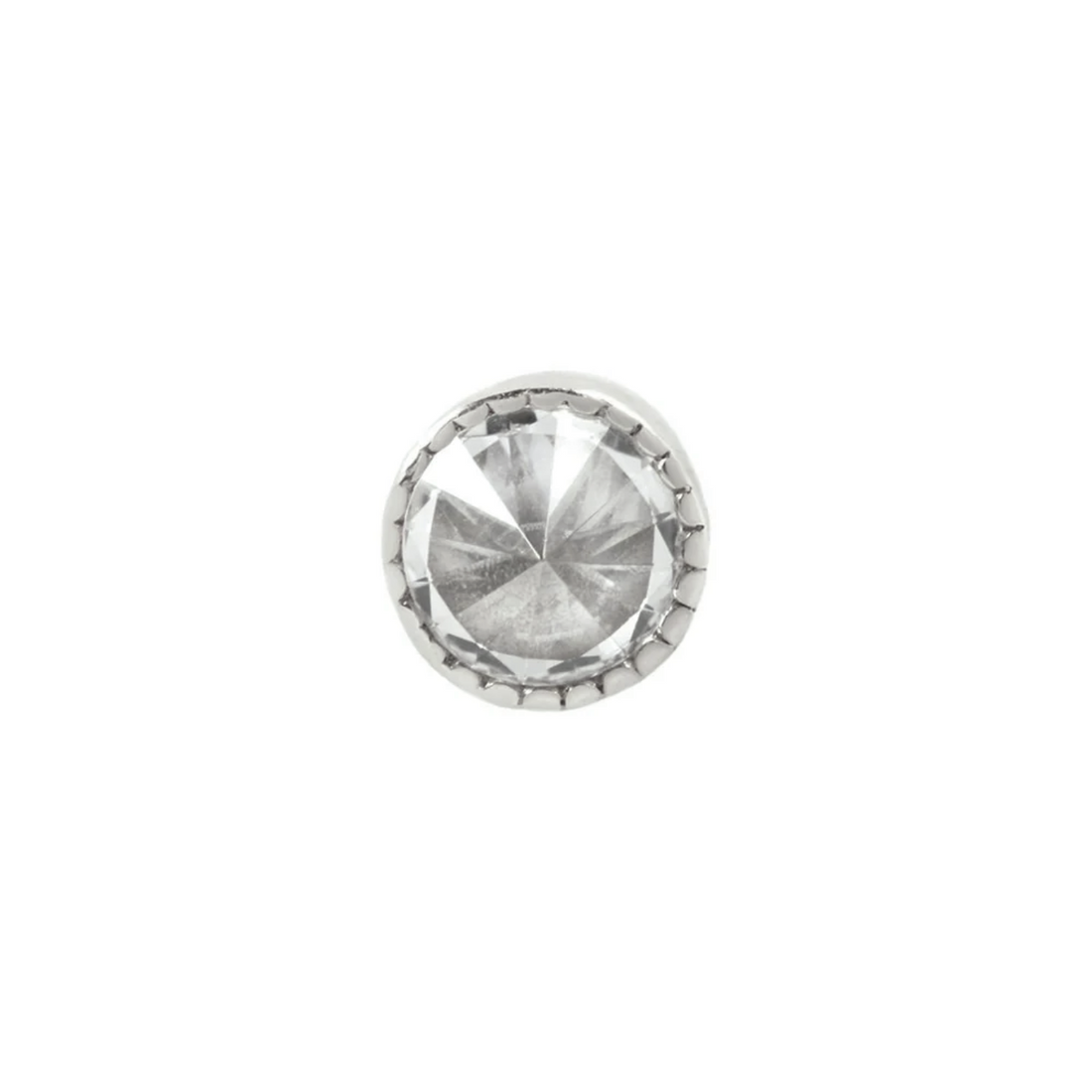 Millgrain Reverse Set CZ — Buddha
