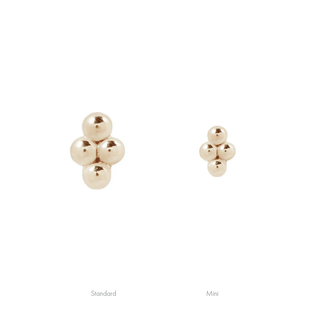 4 Bead Mini Cluster — Buddha