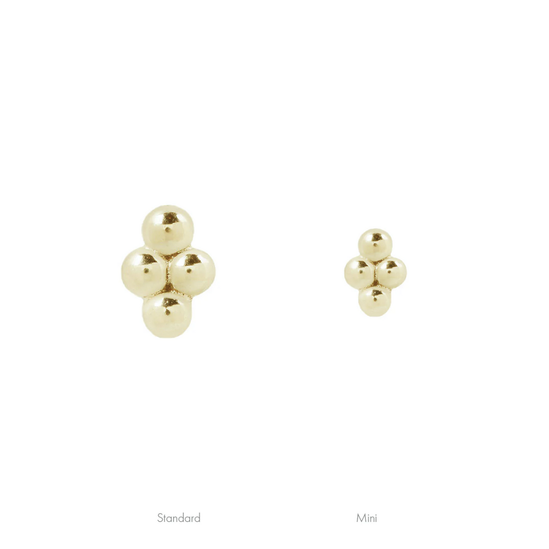 4 Bead Mini Cluster — Buddha