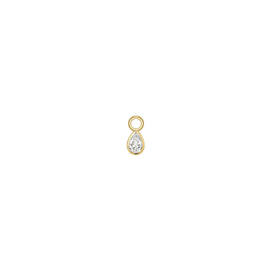 Mini Pear Bezel Charm from Modern Mood