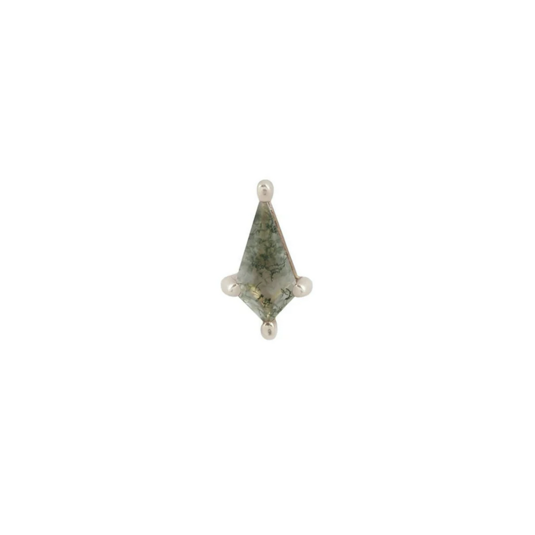 Soho Mini Moss Agate — Buddha