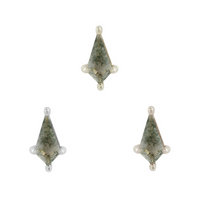 Soho Mini Moss Agate — Buddha
