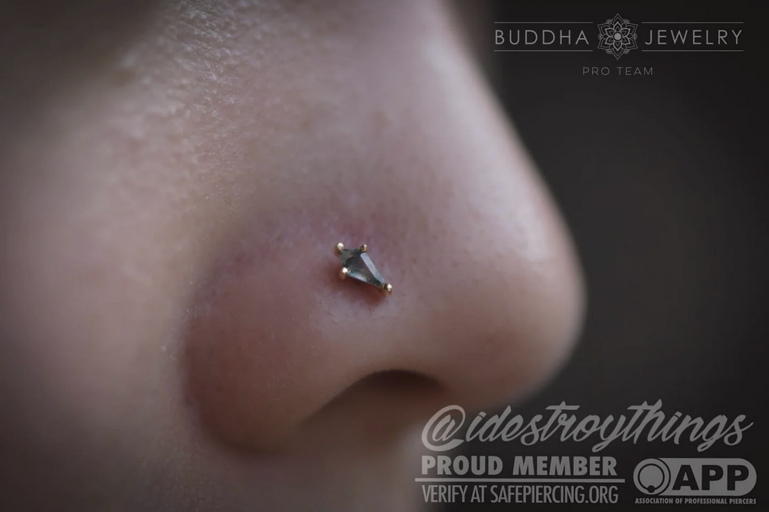 Soho Mini Moss Agate — Buddha