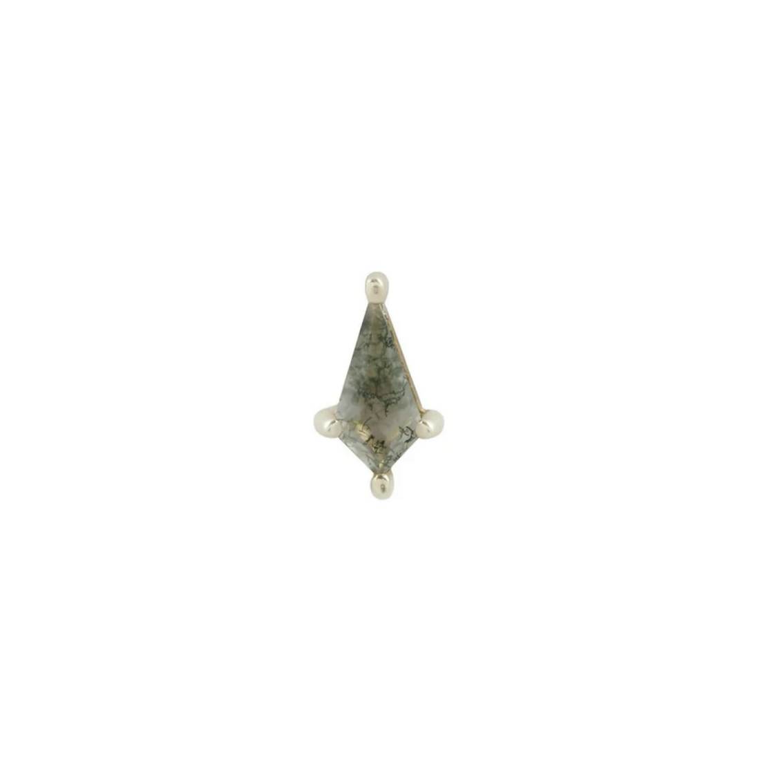 Soho Mini Moss Agate — Buddha
