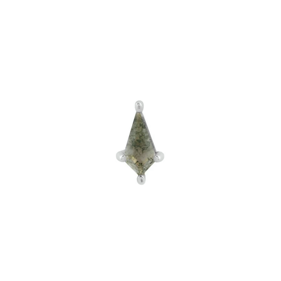 Soho Mini Moss Agate — Buddha