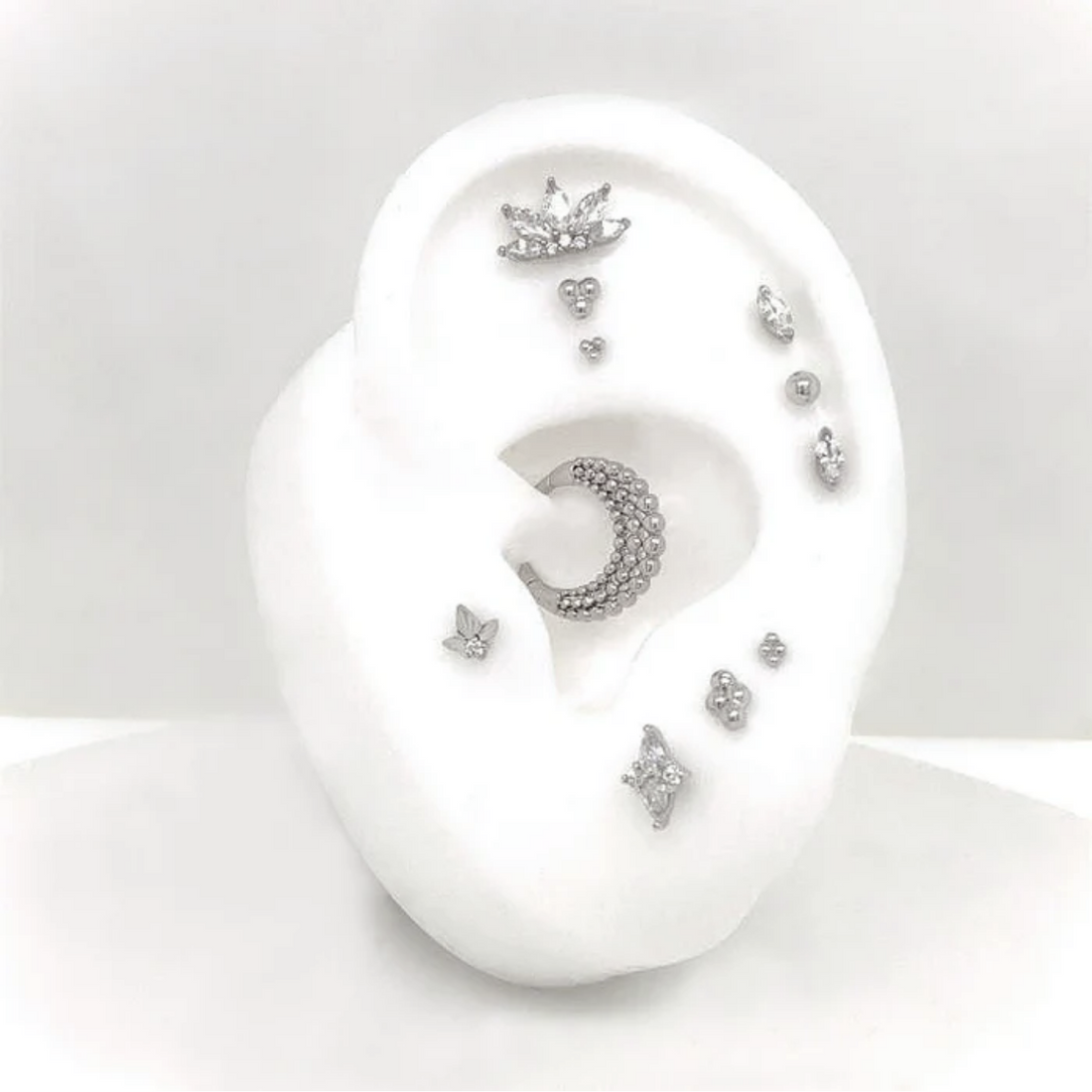 3 Bead Mini Cluster — Buddha
