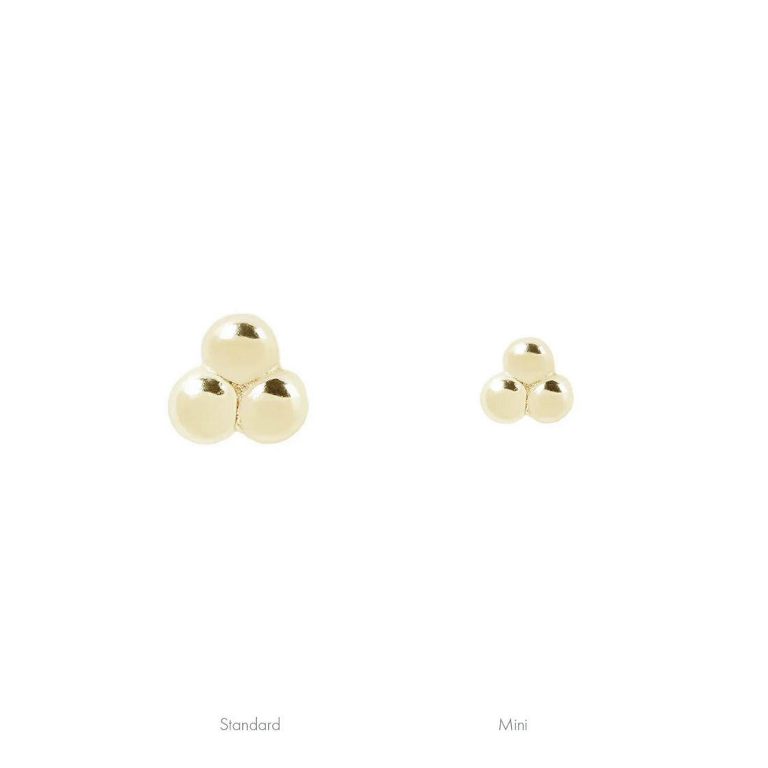 3 Bead Mini Cluster — Buddha