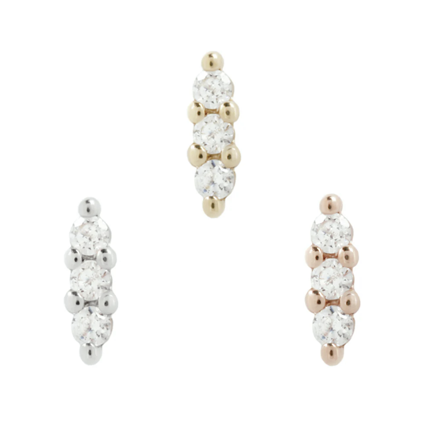 Mishka Three Prong with Genuine Diamond — Buddha