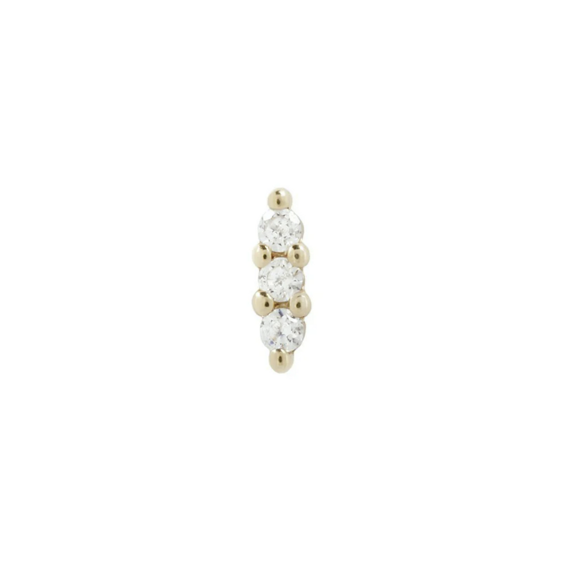 Mishka Three Prong with Genuine Diamond — Buddha