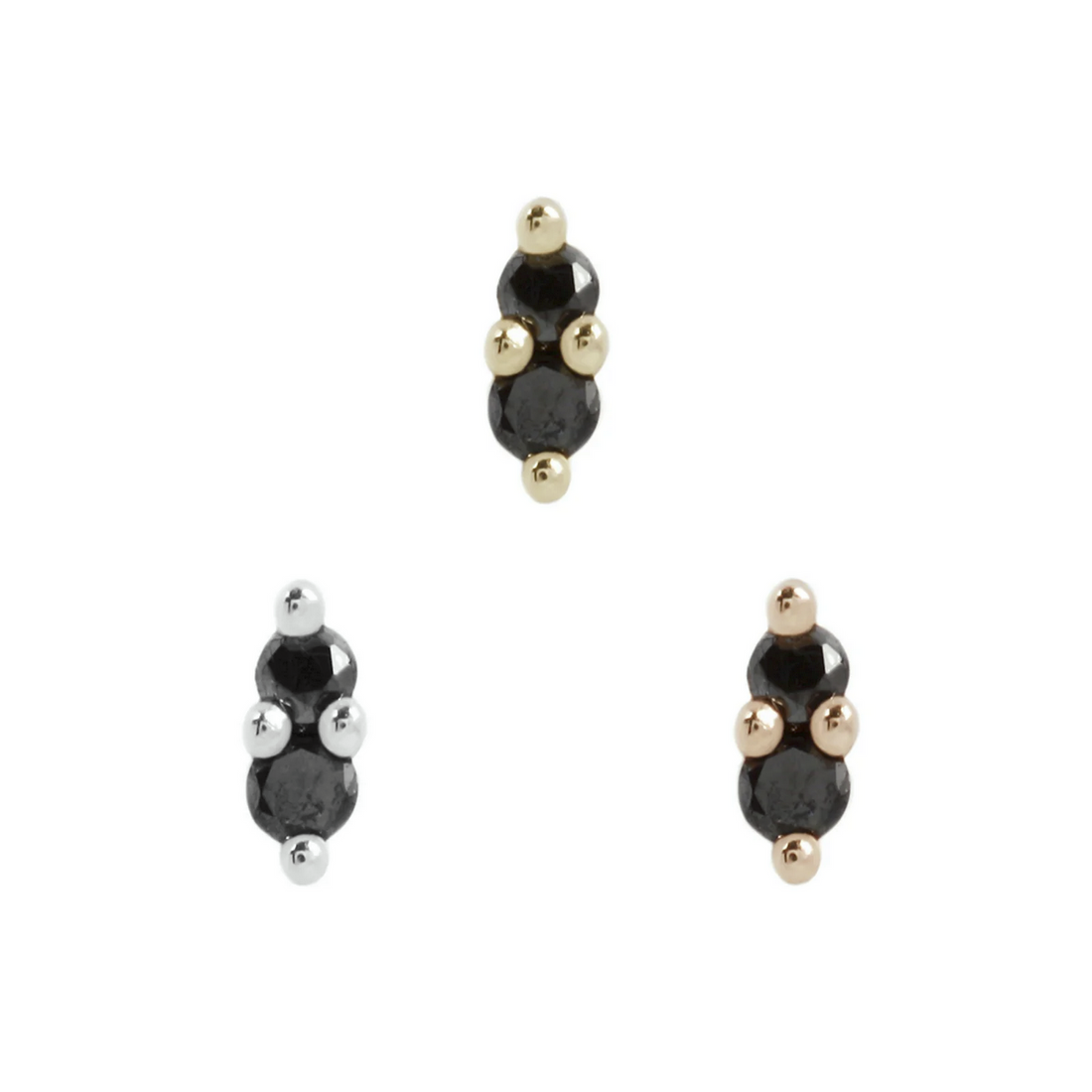 Mishka Two Prong with Black Diamond — Buddha