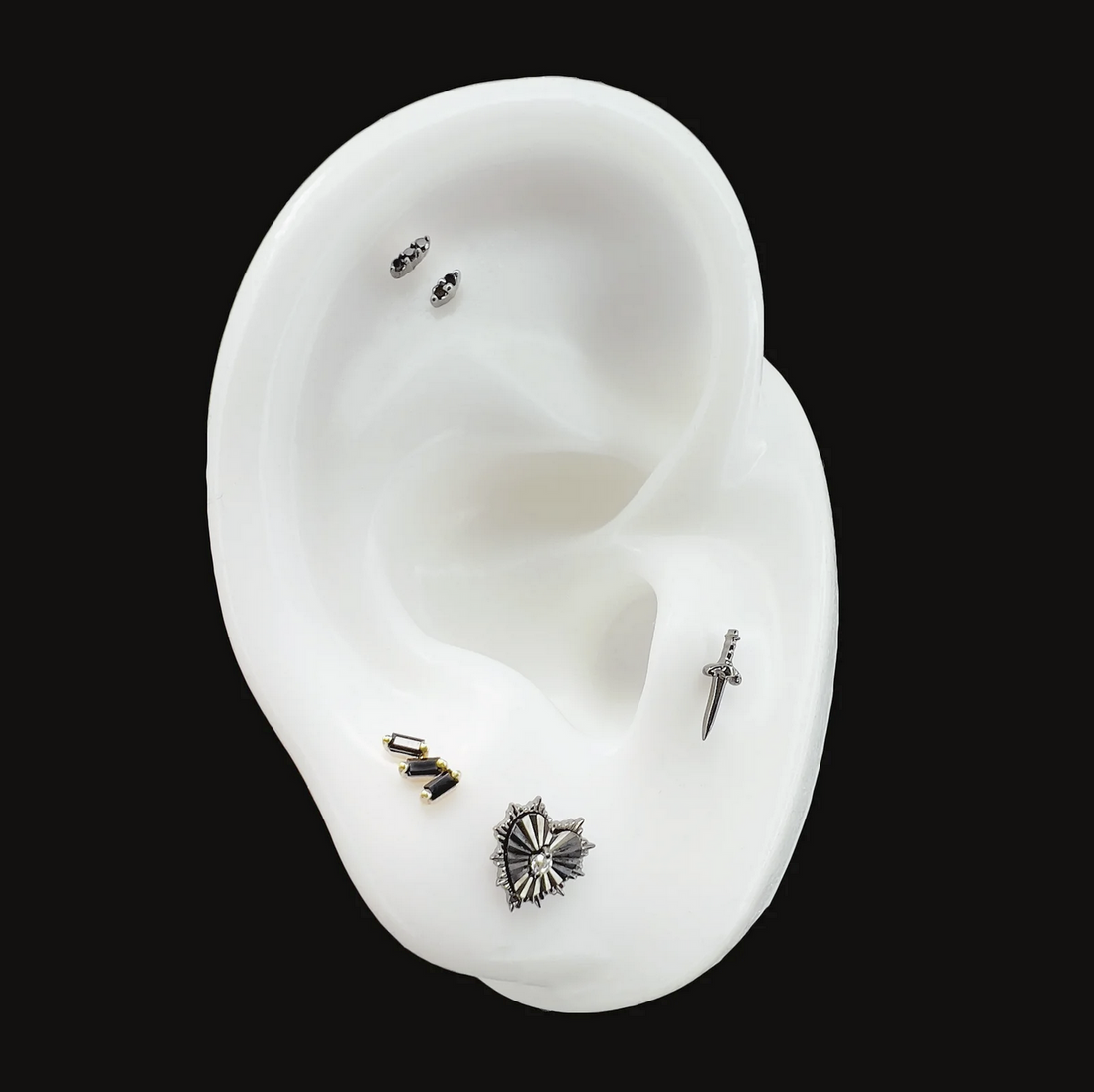 Mishka Two Prong with Black Diamond — Buddha