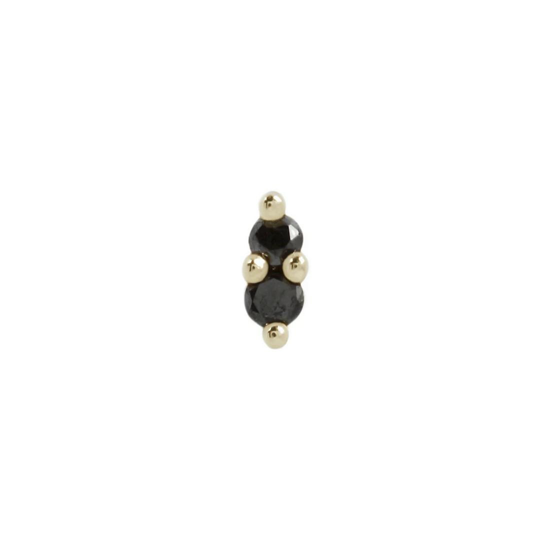 Mishka Two Prong with Black Diamond — Buddha