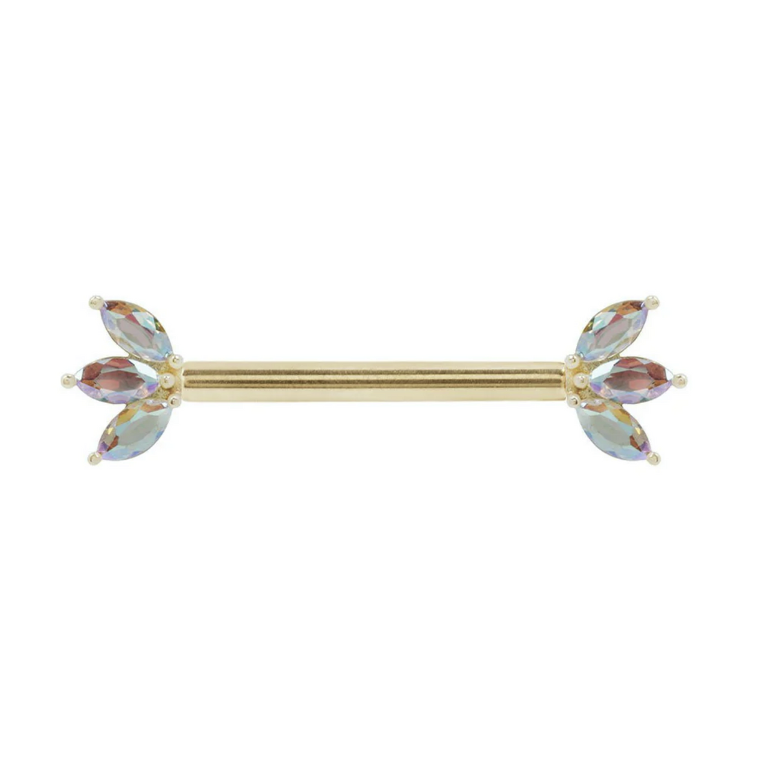 Moet Forward Facing Mercury Mist Topaz — Buddha