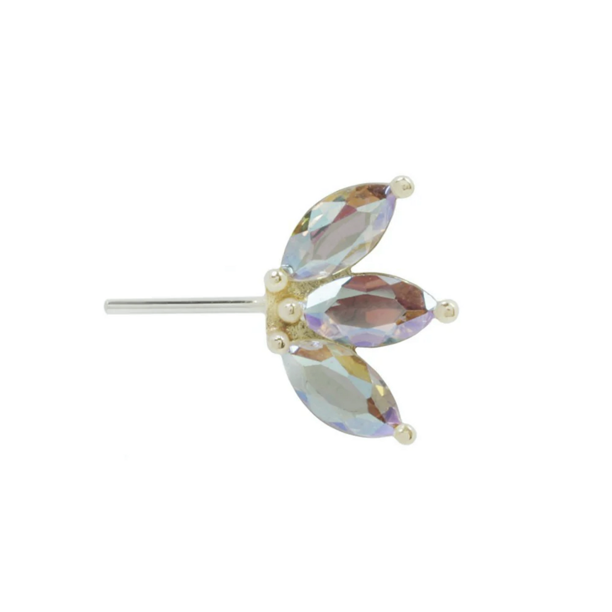 Moet Forward Facing Mercury Mist Topaz — Buddha