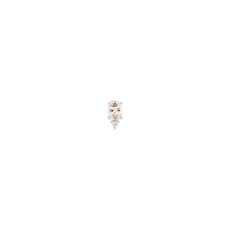Morganite Pippa Diamond — Modern Mood