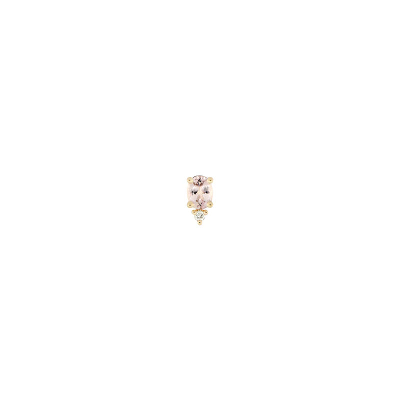 Morganite Pippa Diamond — Modern Mood