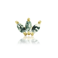 Moss Marquise Fan — Junipurr