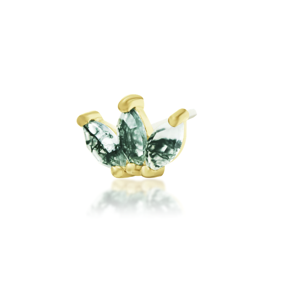 Moss Marquise Fan — Junipurr